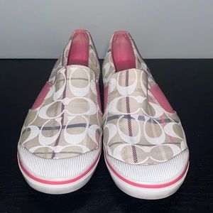 Coach slip ons